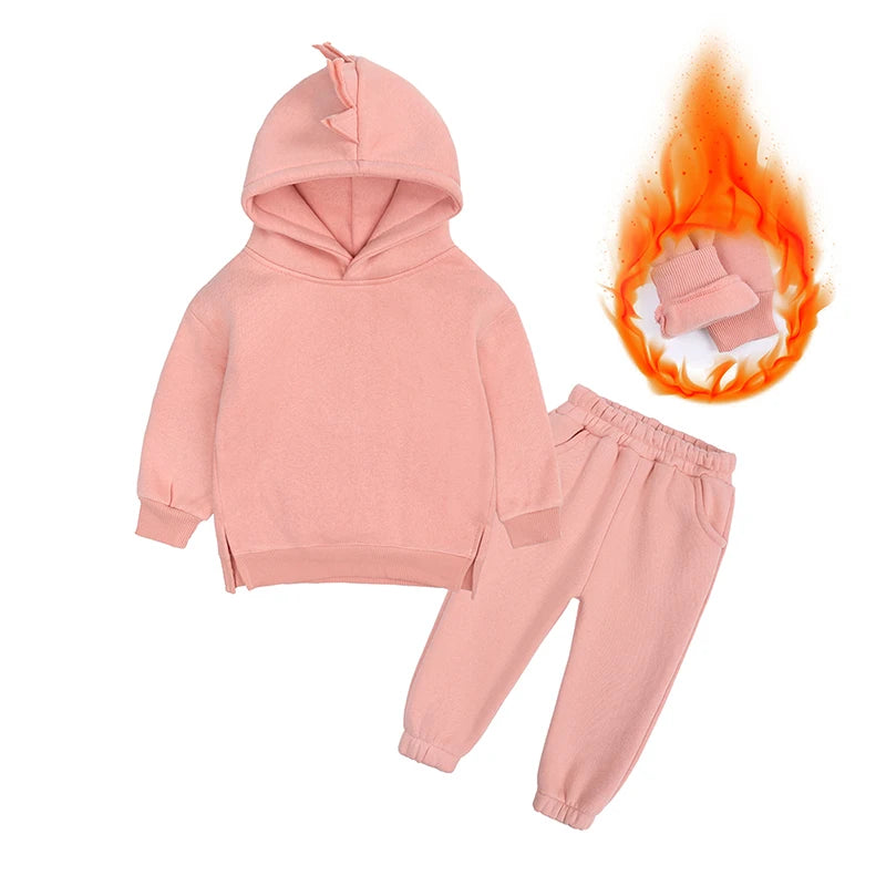 New Arrival Sport Suit for Boys Clothing Set Casual Warm Hoodie Long Sleeve Tops Pant Clothes For Kids Outfits Tracksuit 2 Pcs