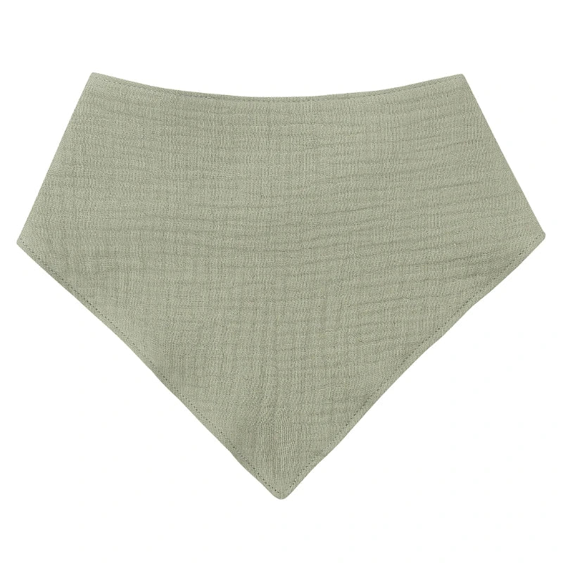 5Pcs/1pc Baby Infants Feeding Bib Soft Pure Cotton Bandana Muslin Absorbent Saliva Towel Toddler Scarf Newborn Burp
