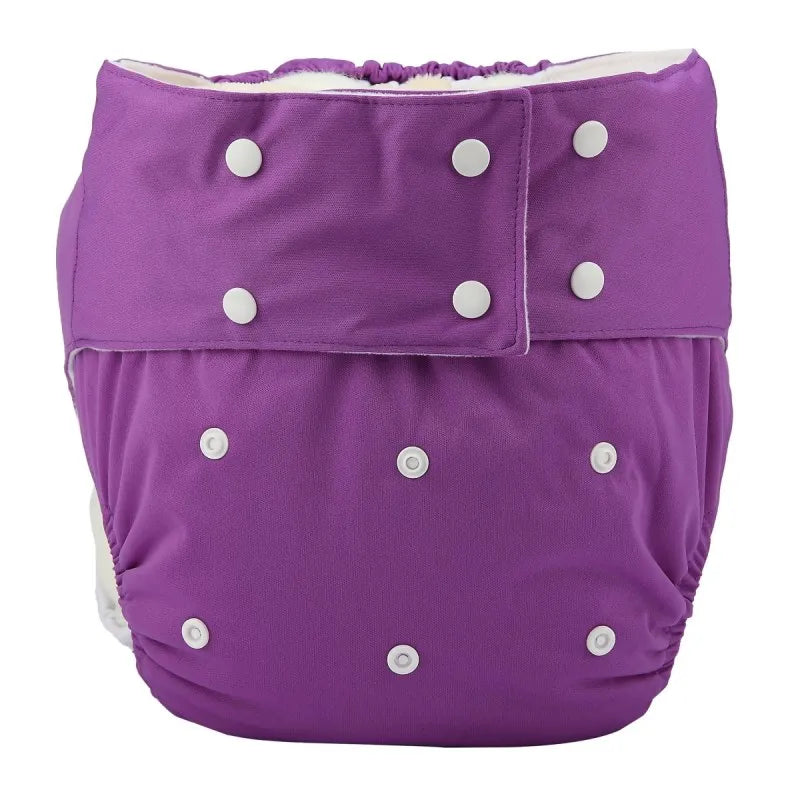 [Sigzagor]1 Teen Adult Cloth Diaper Nappy Pocket Incontinence Waterproof Reusable Leg Gussets Insert ABDL Age Play Costumes