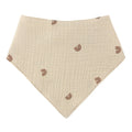 5Pcs/1pc Baby Infants Feeding Bib Soft Pure Cotton Bandana Muslin Absorbent Saliva Towel Toddler Scarf Newborn Burp