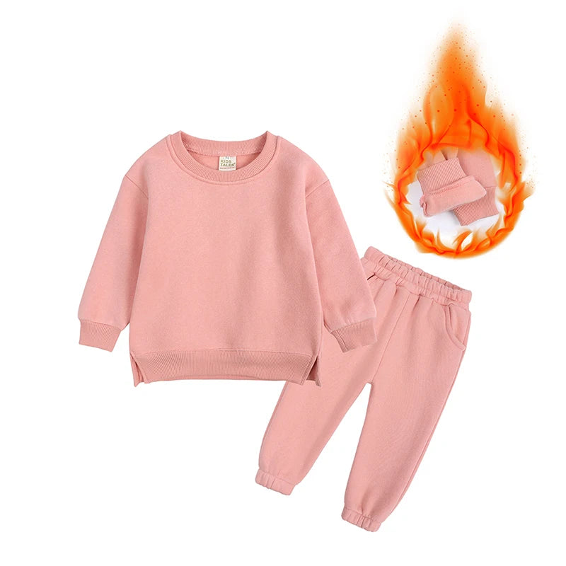 New Arrival Sport Suit for Boys Clothing Set Casual Warm Hoodie Long Sleeve Tops Pant Clothes For Kids Outfits Tracksuit 2 Pcs