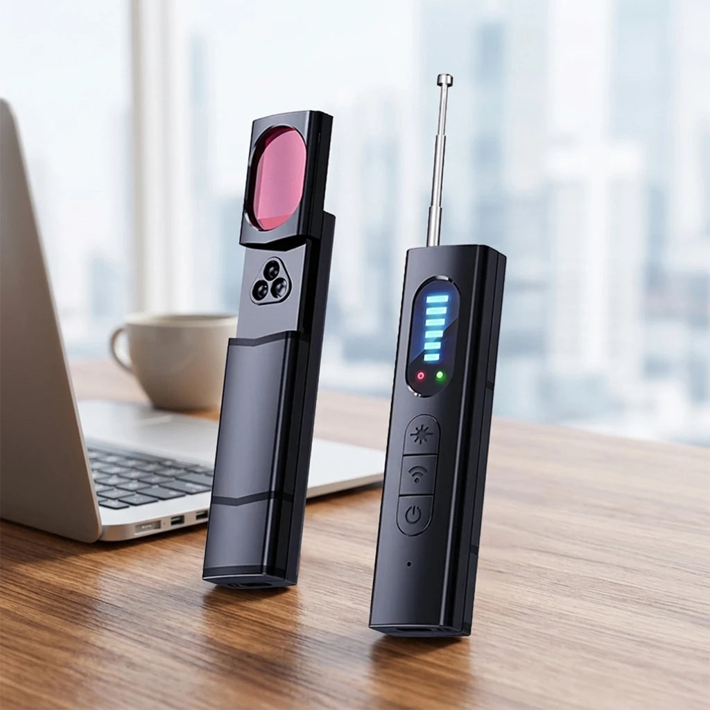 New Arrival T15 Bug Detector GPS Signal Lens RF Tracker Mini Hidden Camera Detector Portable Lens Finder GSM Spy Bug Detector