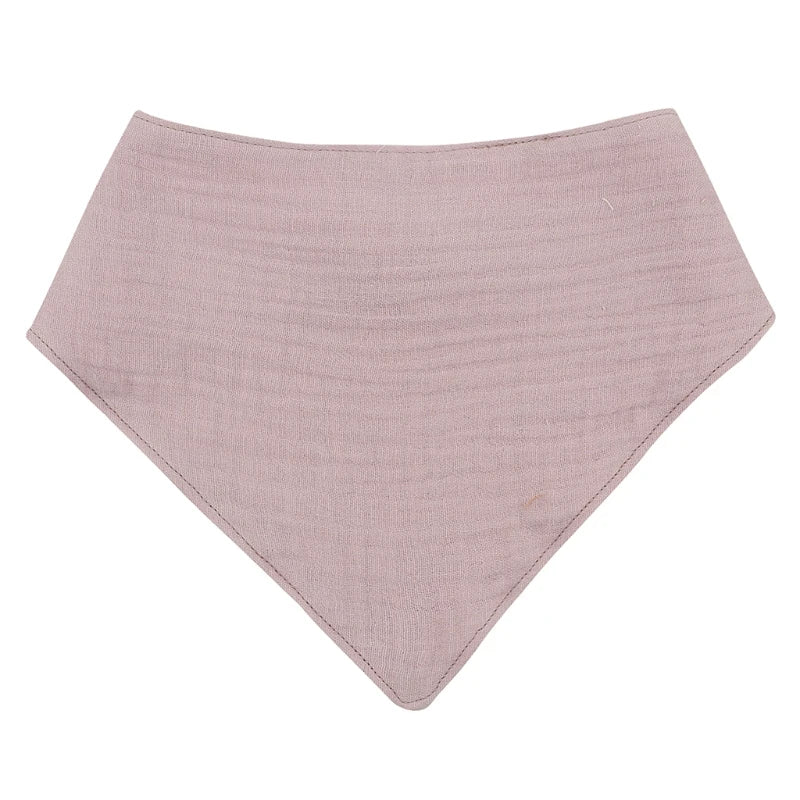 5Pcs/1pc Baby Infants Feeding Bib Soft Pure Cotton Bandana Muslin Absorbent Saliva Towel Toddler Scarf Newborn Burp