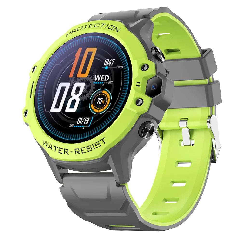 2025 K55 Kids Smart Watch 4G GPS LBS Video Call 1.28 Inch IPS Screen 700mAh Battery Waterproof Camera SOS Button for Children