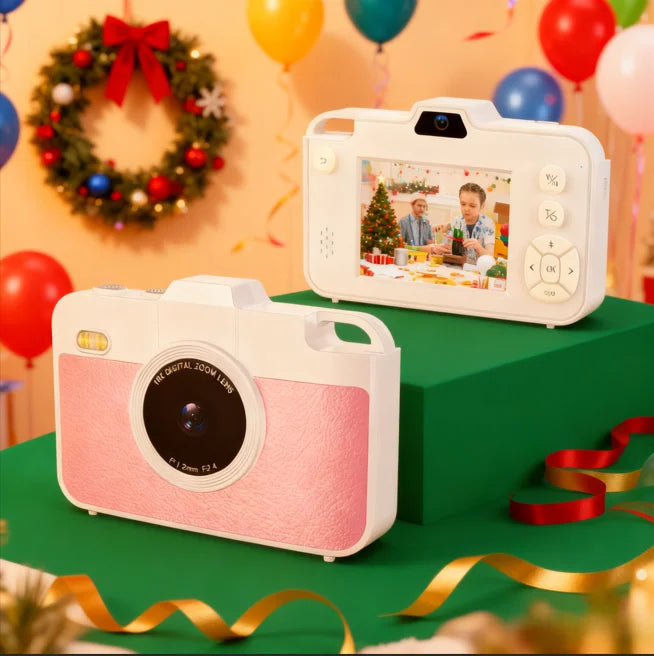 Digital Camera 4K for Kids Teens Photography Christmas Birthday Gifts Girls 16X Zoom Shoot Vlogging CCD Sensor 2"-3" Screen