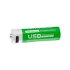 PUJIMAX Hot Selling 14500 3.7v USB Li-ion Battery 3700mwh Rechargeable Lithium Ion Cell Battery for Flashlights, Headlamps