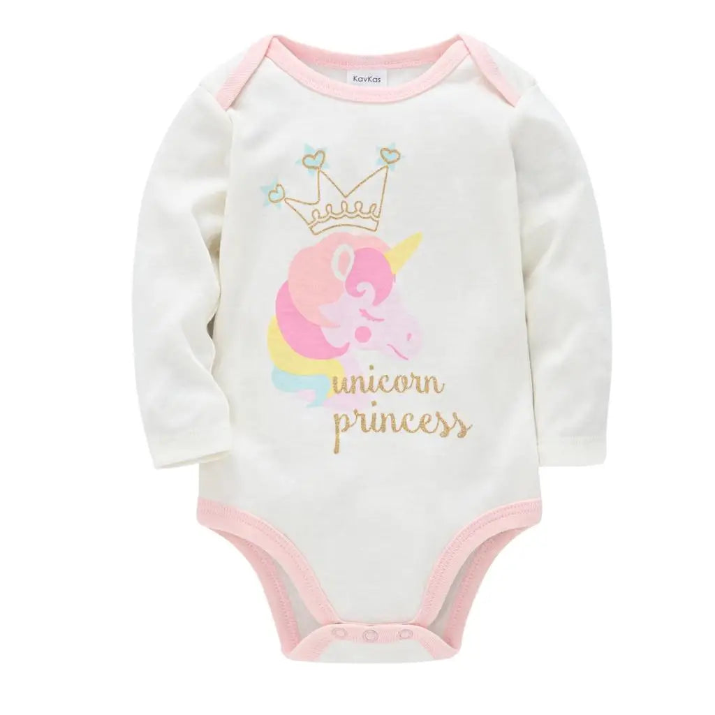 Honeyzone Baby Clothes Bodysuit Infant Baby Boy Girl Romper Newborn Long Sleeves Cotton Jumpsuit Cartoon Costumes Onesie Bebe