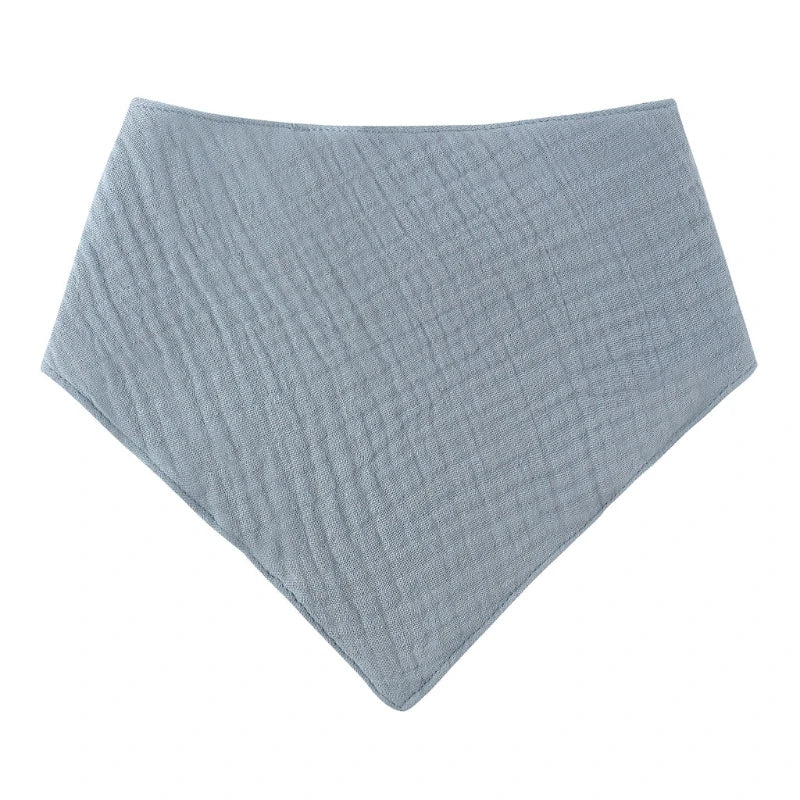 5Pcs/1pc Baby Infants Feeding Bib Soft Pure Cotton Bandana Muslin Absorbent Saliva Towel Toddler Scarf Newborn Burp