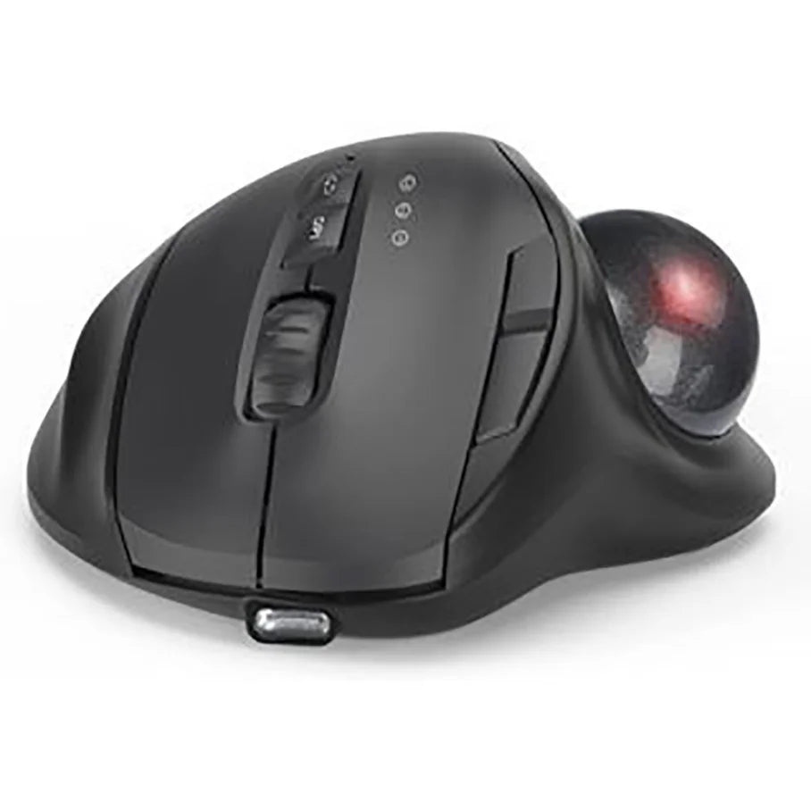 Wireless USB Trackball Mouse 2400DPI Rechargeable Ergonomic Right-Handed Mouse for PC Laptop-in Stock