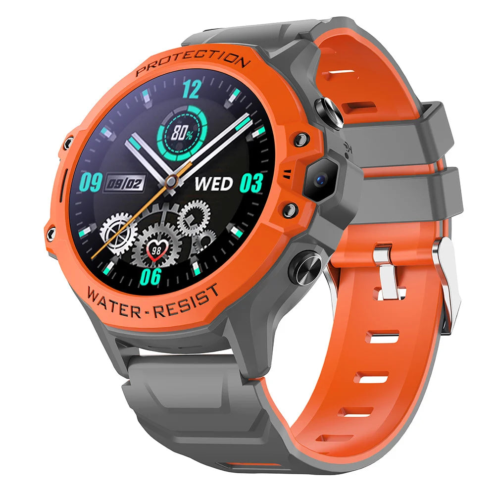2025 K55 Kids Smart Watch 4G GPS LBS Video Call 1.28 Inch IPS Screen 700mAh Battery Waterproof Camera SOS Button for Children