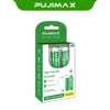 PUJIMAX 2Pcs High Capacity 3400mWh Rechargeable Type C Usb Battery 1.5V AA Cylindrical Lithium Ion Batteries for Toys