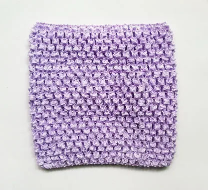 Baby Girl 9Inch Crochet Tutu Tube Tops Chest Wrap Wide Crochet Tops for DIY Tutu Dress Supplier
