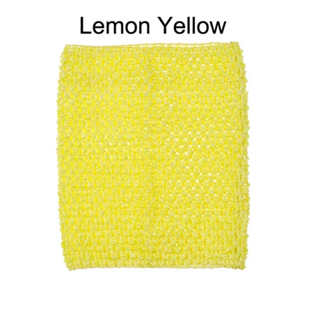 Baby Girl 9Inch Crochet Tutu Tube Tops Chest Wrap Wide Crochet Tops for DIY Tutu Dress Supplier
