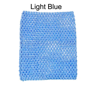 Baby Girl 9Inch Crochet Tutu Tube Tops Chest Wrap Wide Crochet Tops for DIY Tutu Dress Supplier