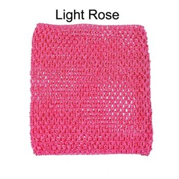 Baby Girl 9Inch Crochet Tutu Tube Tops Chest Wrap Wide Crochet Tops for DIY Tutu Dress Supplier