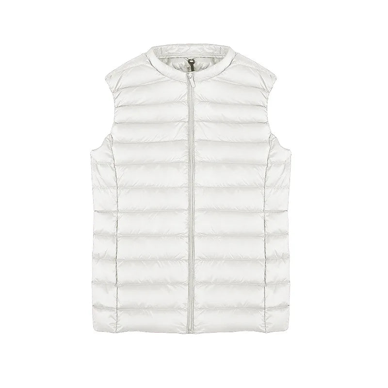 NewBang Vest Of Women Ultra Light Down Vests Portable Sleeveless Female Windbreaker Warm Waistcoat O-Neck Collar Winter Liner