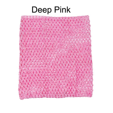Baby Girl 9Inch Crochet Tutu Tube Tops Chest Wrap Wide Crochet Tops for DIY Tutu Dress Supplier