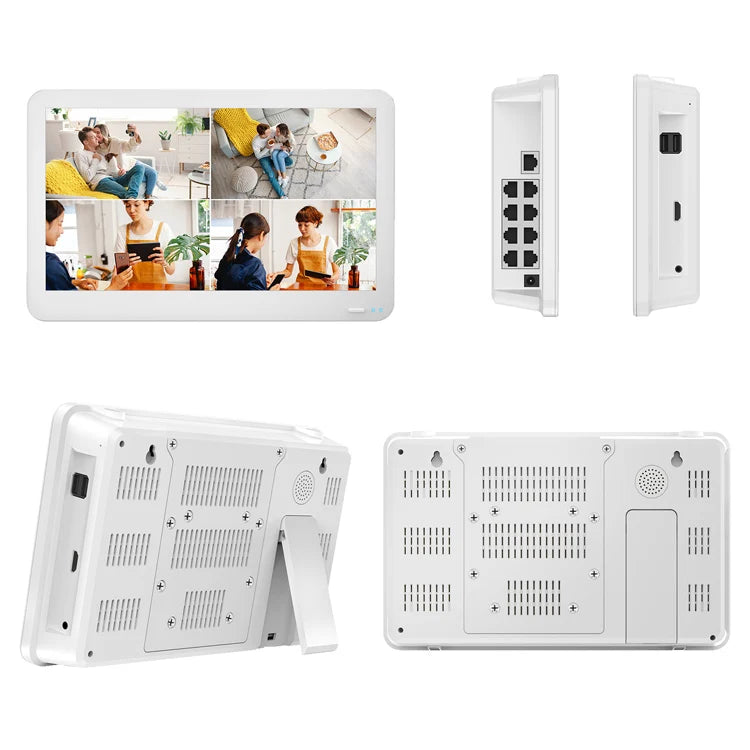 11.6 Inch Screen Monitor 8CH 4K POE NVR CCTV Kit 8 Cameras 8MP Outdoor IP 8CH Security System