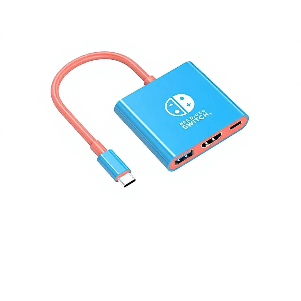 For for 2 Docking Station Game Live Converter Portable Screen 4K 60Hz