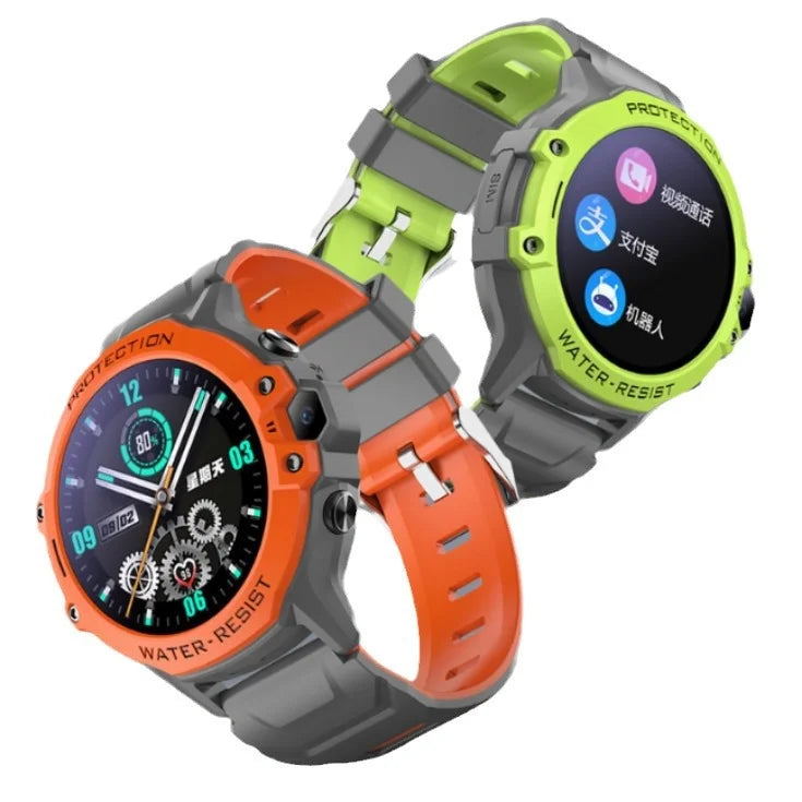 2025 K55 Kids Smart Watch 4G GPS LBS Video Call 1.28 Inch IPS Screen 700mAh Battery Waterproof Camera SOS Button for Children