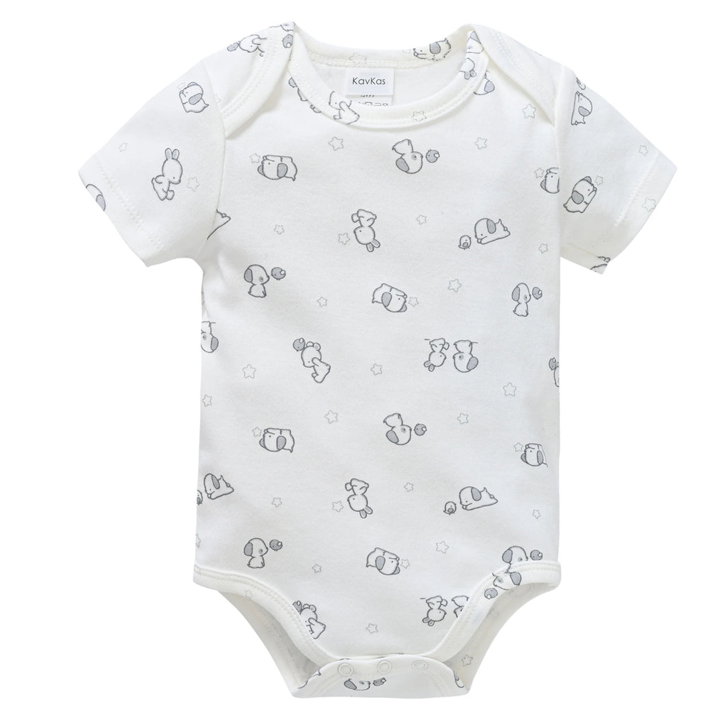 2 Pieces New Arrival Baby Girls Rompers 100% Cotton Soft Kids Bodysuit Newborn Blank Clothing Set