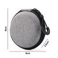 Portable Charger Case Earphone Storage Carrying Pouch Waterproof for Electronic Accessories Travel Organizer Earbuds Keychain