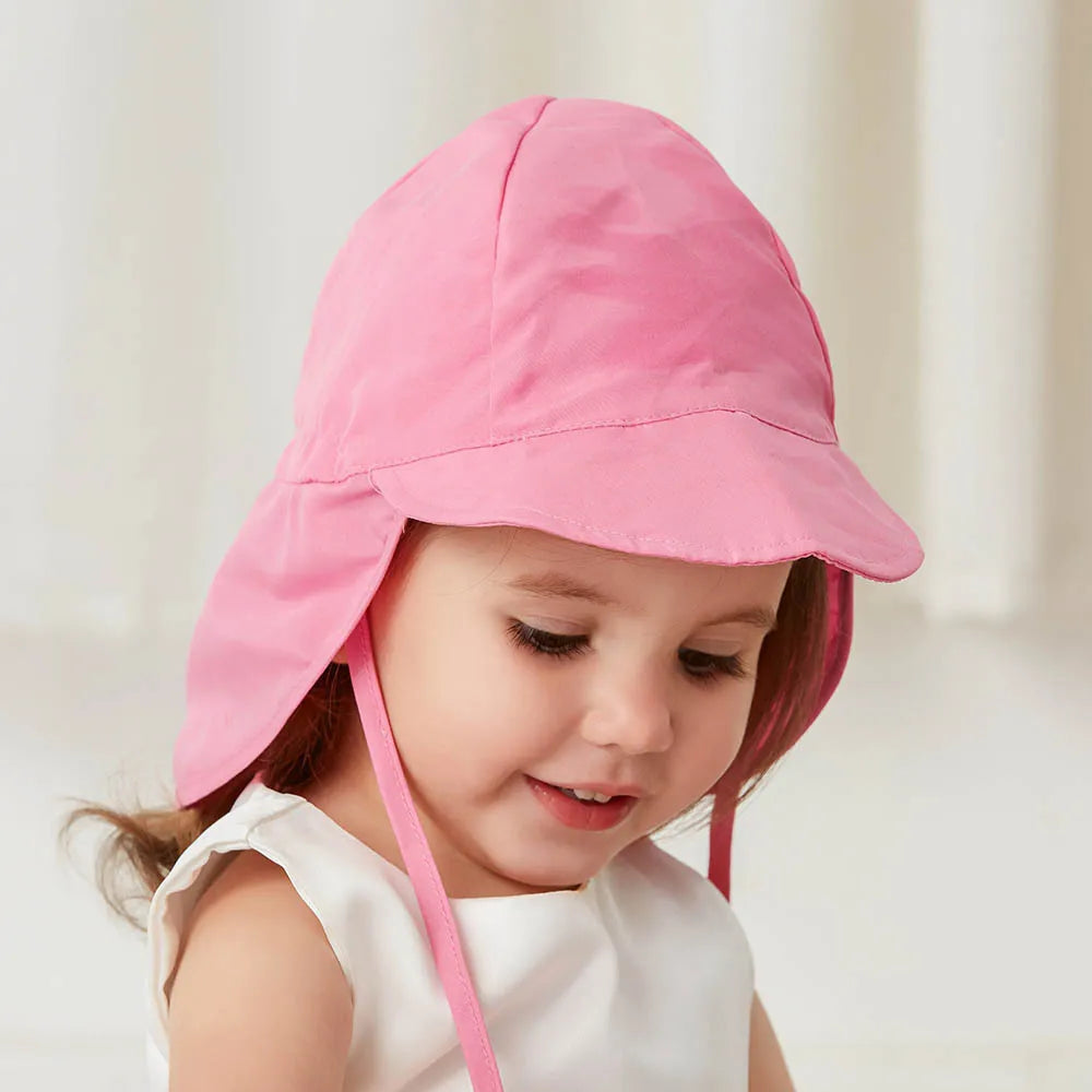 2025New Summer Baby Sun Hat Baby Girls Boys Caps Cartoon Panama Children's Hat UV Protection Travel Beach Kid Bucket Hat SPF 50+