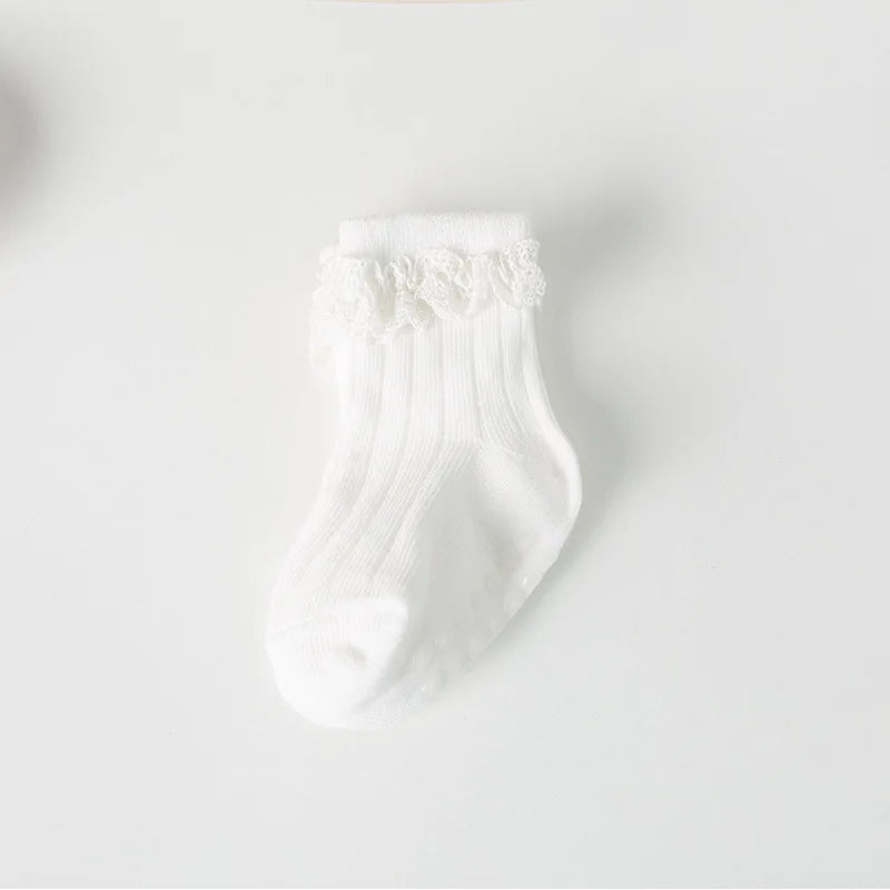 Lovely Infant Sock Cartoon Newborn Baby Socks Dispensing Glue Non-slip Cute Boys Girls Baby Socks Kids Sock Floor Socks