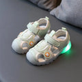 Children Led Glowing Sandals Girls Light Up Non-slip Luminous Boy Kids Fashion Casual Beach Shoes