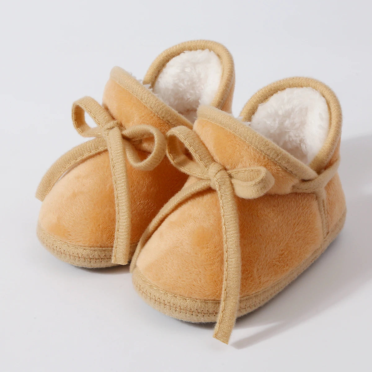 Winter Warm Newborn Booties Baby Socks Shoes Girl Cute Toddler Prewalkers Soft Anti-slip Infant Newborn Crib Crawl Boys Shoes