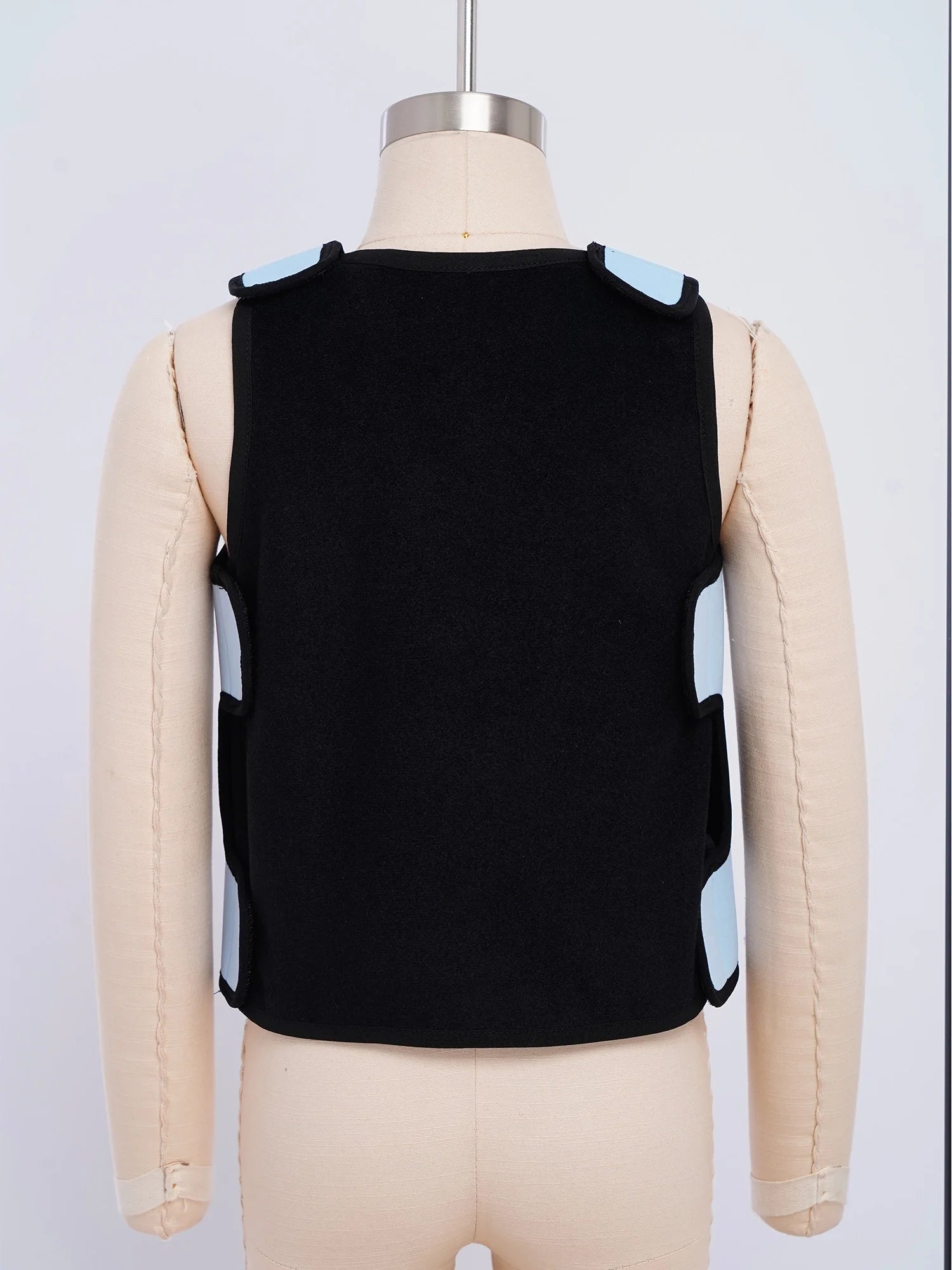 Weighted Vest Kids Boys Girls Special Needs Adaptive Clothing Adjustable Fastener Sensory Compression Vest for Autism ADHD SPD