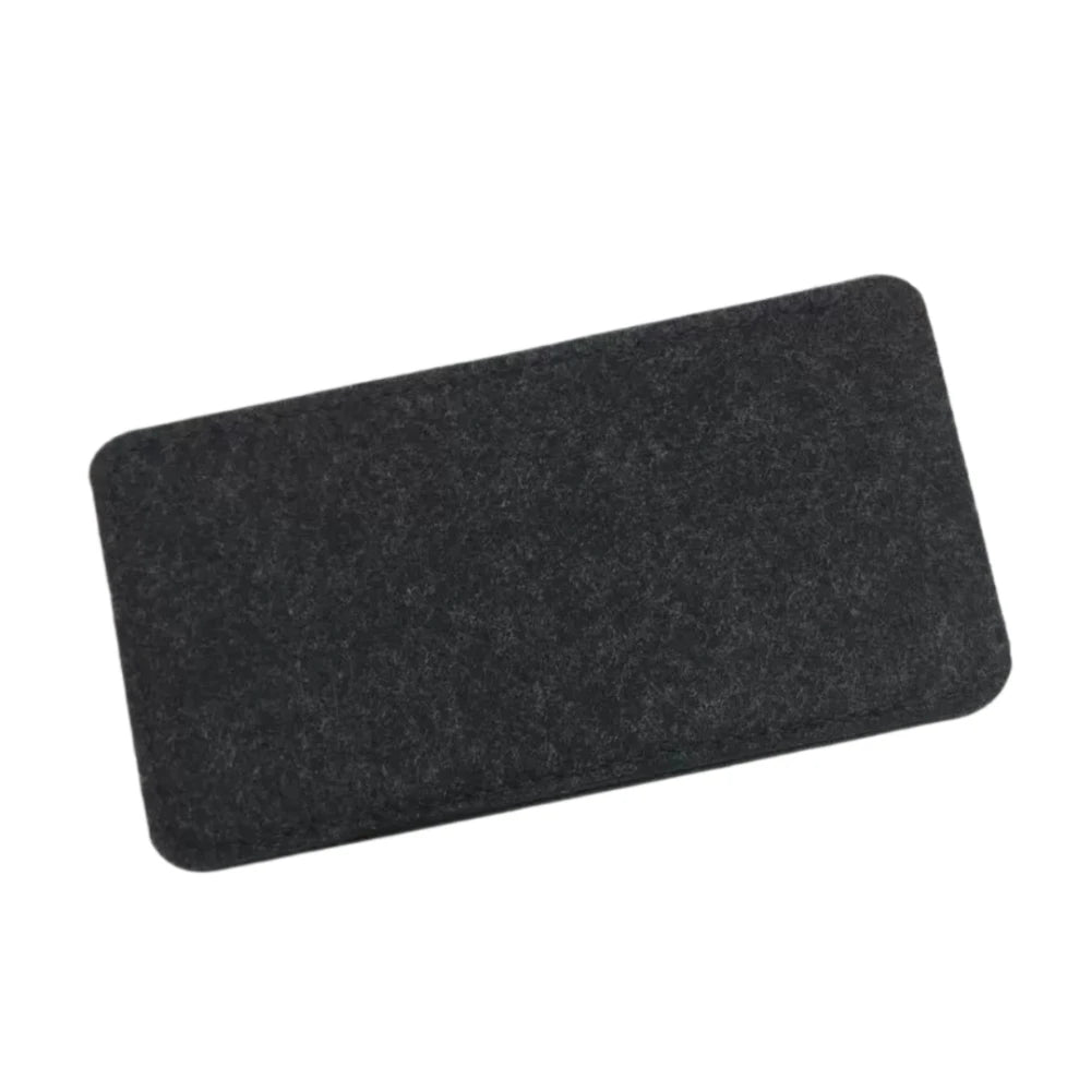 1 piece of soft felt cloth glasses bag, portable sunglasses presbyopia glasses, glasses protection glasses jewelry