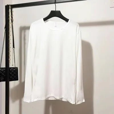 Fleece Lined Lace Long Sleeve Half High Collar Base Shirt Women's Sexy Mesh Top Slimming Versatile Korean Style Commute Wind