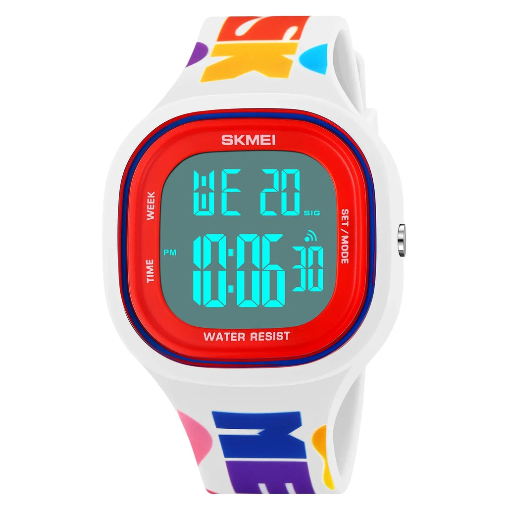 SKMEI 2290 Wristwatch For Teenager Boys and Girls Cool Vitality Stopwatch Digital Sports Watches Male Fashion 5Bar Waterproof