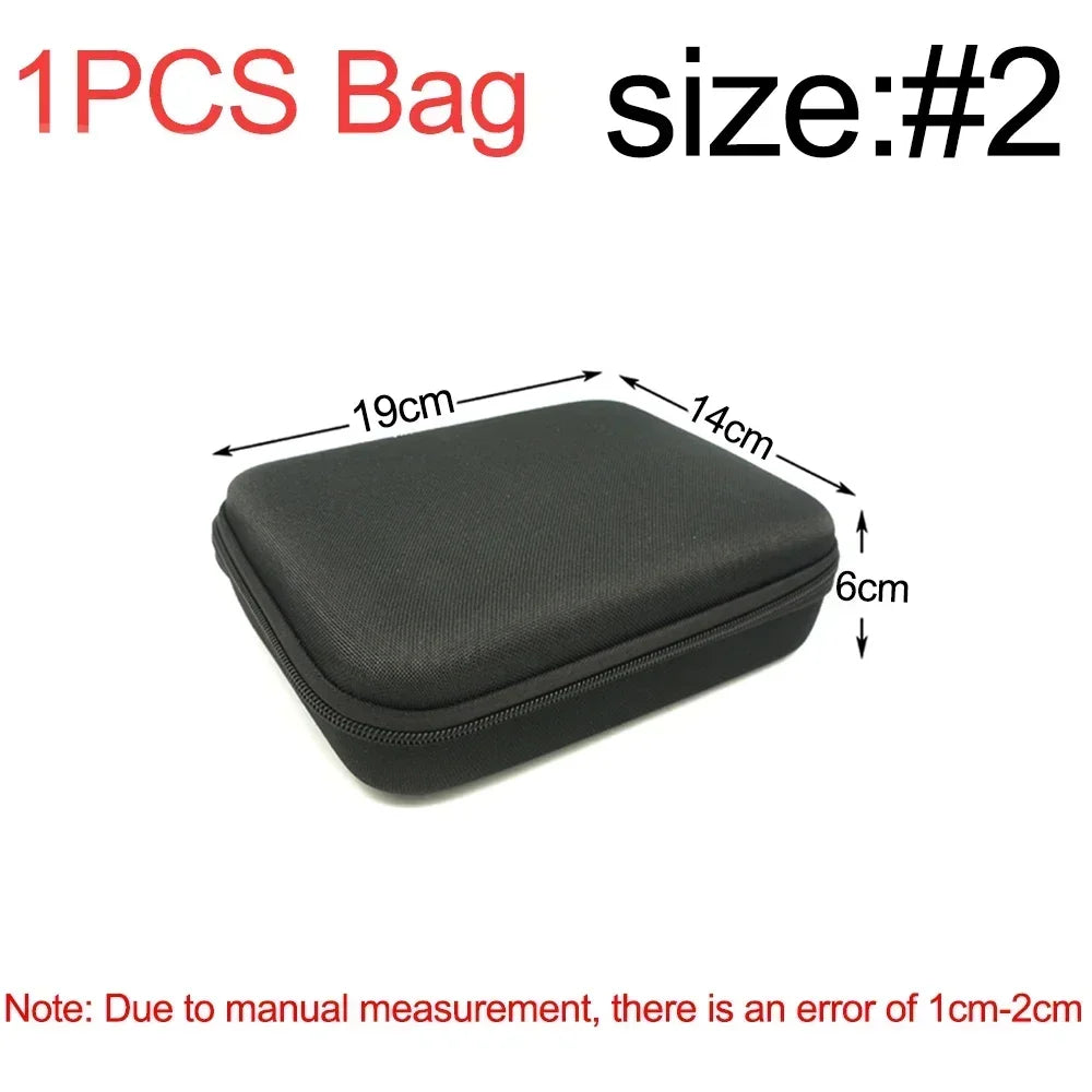 7Kinds Size Storage Bag Portable EVA Zipper Bag Travel Organizer Case Accessories Waterproof Outdoor Bags Cosmetics Tool Bag