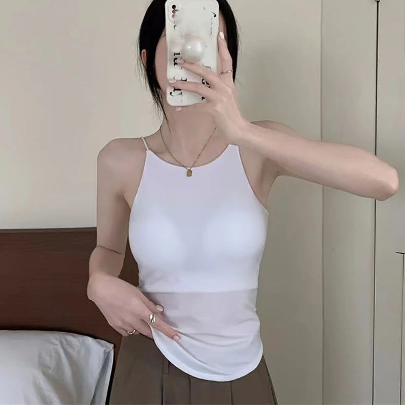 Sexy Beauty Back Wireless Tube Top Women Camisole  Wire-Free Tank Camis Crop Top Tee Seamless Women Clothing Summer