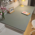 Leather Table cloth for Home Easy Clean Table Protector Waterproof Tea Coaster Large Desk Mat Anti-Slip Gamer Keyboard Mouse Mat