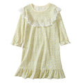 New Delivery Children Clothes Baby Autumn Spring Long Sleeve Pajama Nightdress Home Clothes 110-170 Students Strawberry Cotton