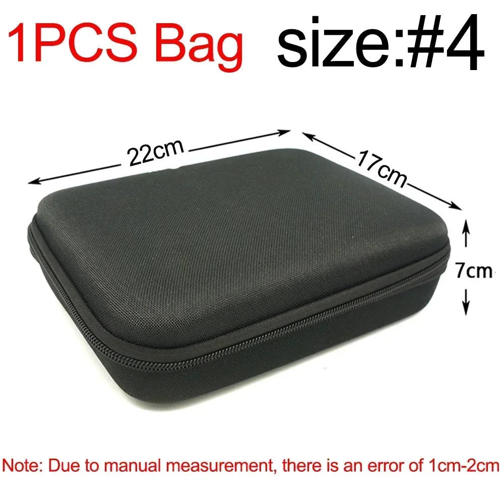 7Kinds Size Storage Bag Portable EVA Zipper Bag Travel Organizer Case Accessories Waterproof Outdoor Bags Cosmetics Tool Bag
