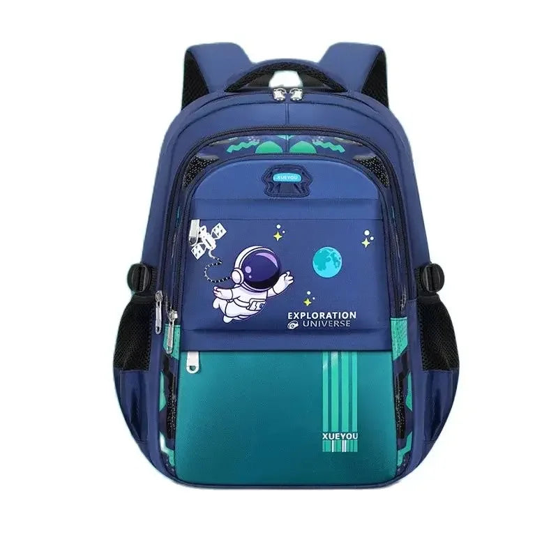 Kid Backpack 2-16Year Children School Bags for Boys Astronaut School Backpack Waterproof Primary Boy Book Bag Mochila Infantil