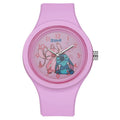 Stitch Boy and Girl Cartoon Children's Watch Fashion Student Watch Quartz Dial Silicone Sports Strap Holiday Gift
