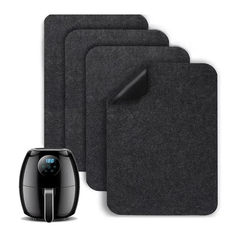 Air Fryer Heat Resistant Mats Felt Mats Coffee Machine Mats Table Top Oven Protectors Kitchen Utensils Placemats Coffee Tables