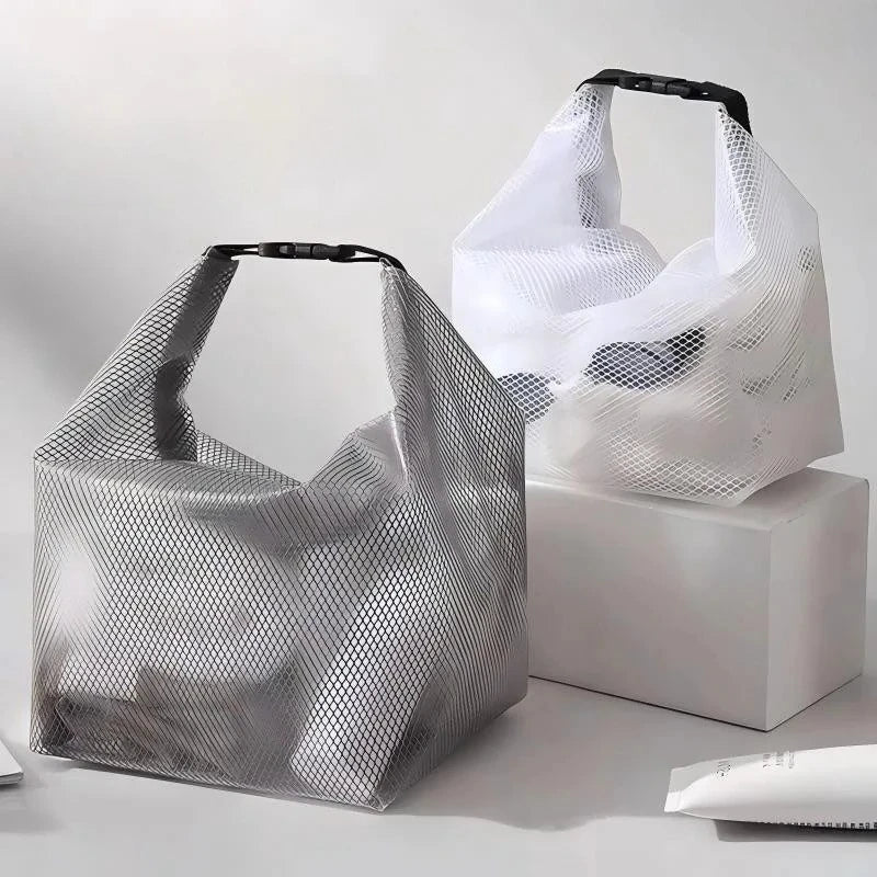 Homefish Waterproof Storage Bag, Fitness Clothing, Swimming Bathroom, Large Capacity Drawstring, Outdoor Toiletries Bag