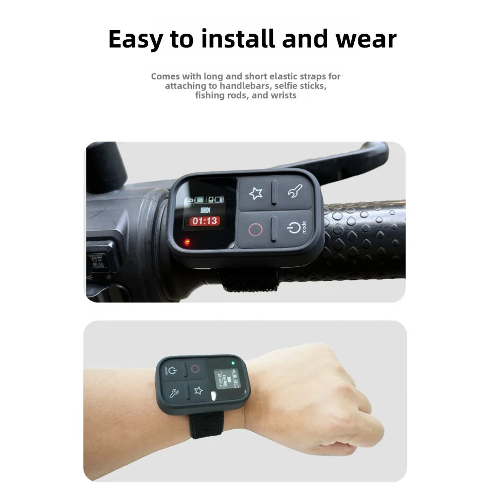 Waterproof Remote Control For INSTA360 X5 For X4 For X3 For GO3S For AcePro2 Action Cameras With Long/short Strap Smart Remote