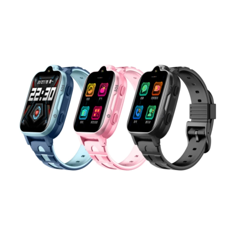Kids Smart Watch for Children 4G Sim Card SOS Phone Call GPS Positioning WiFi 850mAh 1.69 Inch Waterproof Footprint Tracker K15H