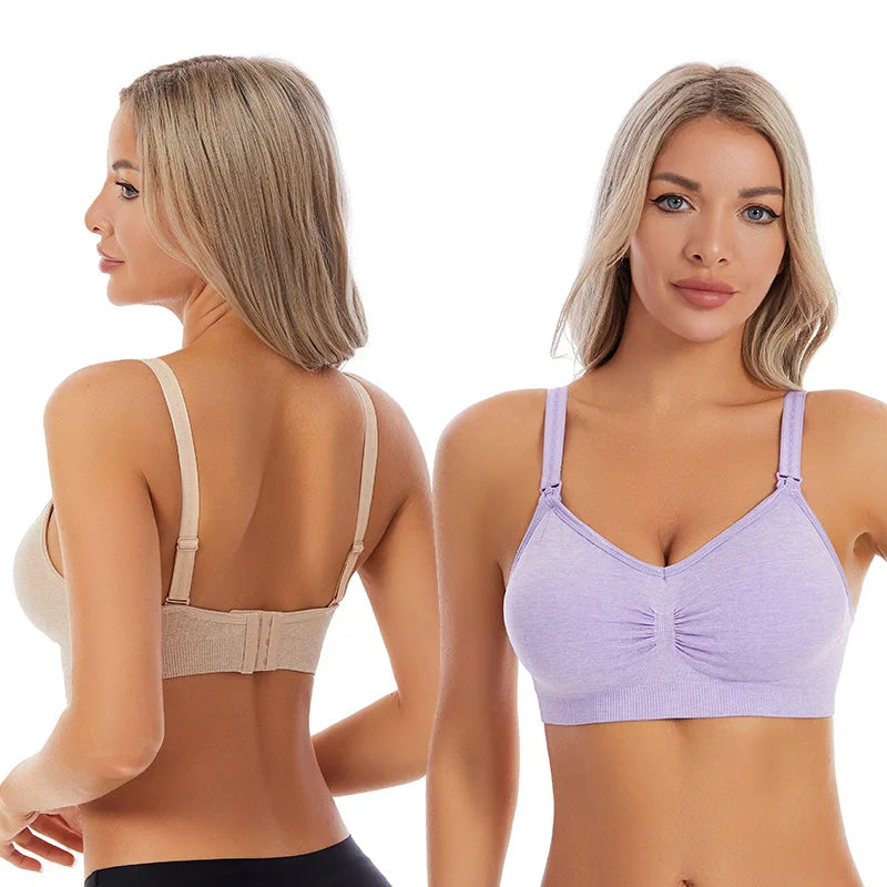 Maternity Nursing Bras Cotton Breastfeeding Pregnant Women Pregnancy Underwear Breast Feeding Bra Clothing Lactancia