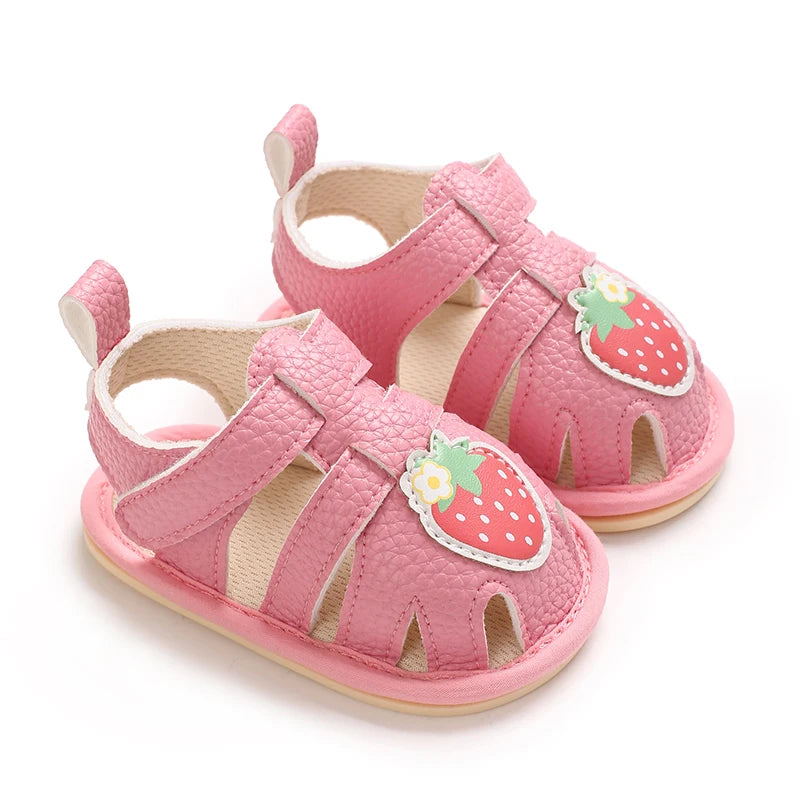 Baby Boy Cute Bear Sandals Lightweight Comfortable Indoor Outdoor First Walkers Kids Spring Summer Infant Toddler Shoes 0-18Mon