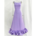 2026 Women Summer Sleeveless Sexy Long Party Dress Flower Hem Design High Waist Elegant Maxi Dress Vestidos Clothes