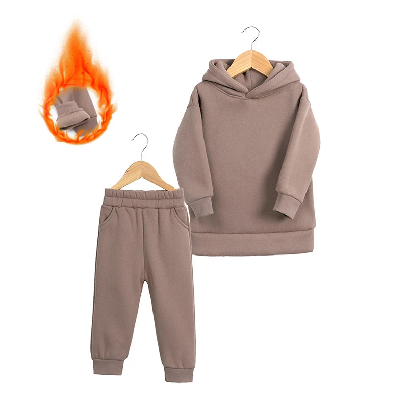 New Arrival Sport Suit for Boys Clothing Set Casual Warm Hoodie Long Sleeve Tops Pant Clothes For Kids Outfits Tracksuit 2 Pcs