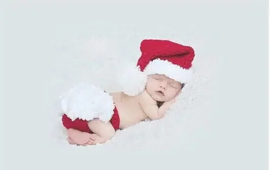 Lovely Dog Photo Shoot Props for Newborns Photography Accessories Boy Girl Birth Clothes Set New Born Knitted Costume Outfit